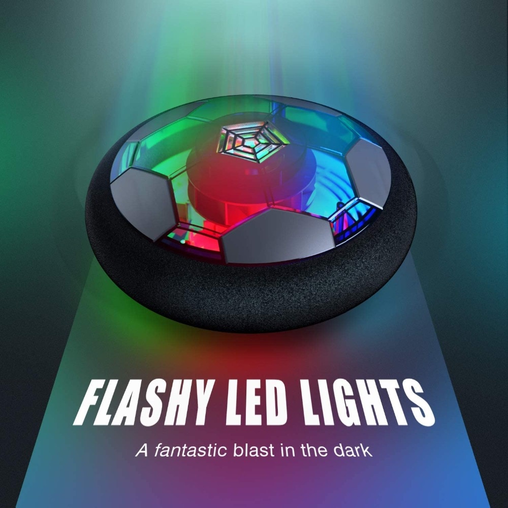 Air Power Hover Soccer Ball Indoor Football Toy Colorful Music Light Flashing Ball Toys kids sport games Kid's Educational Gift