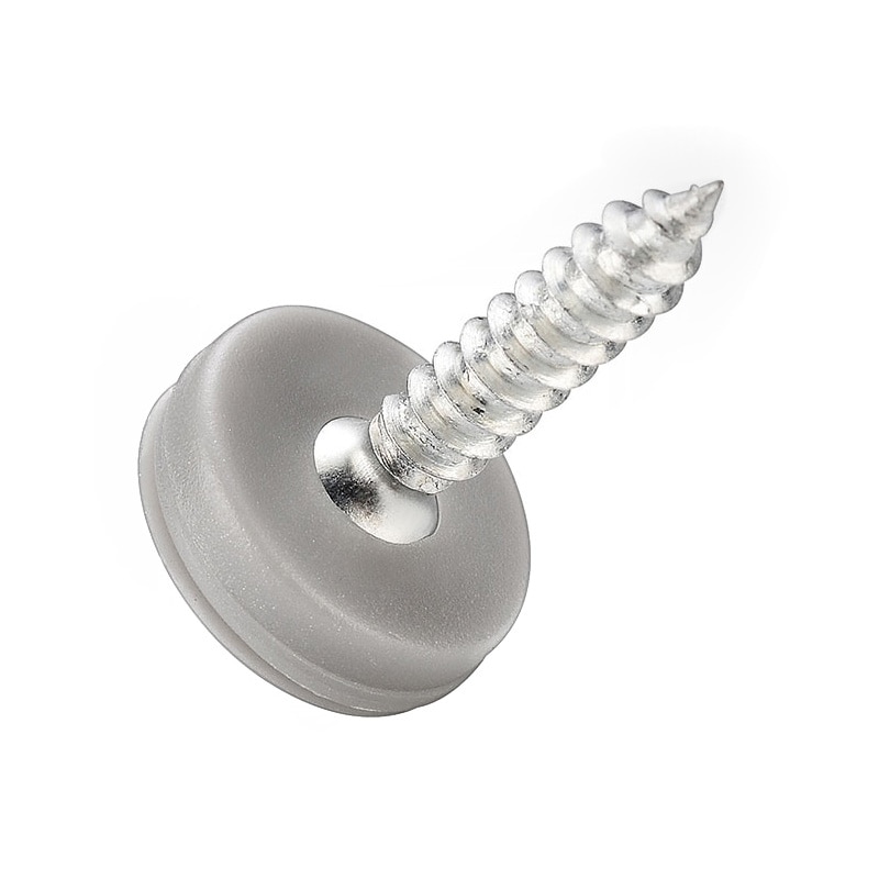 100Pcs Hinged Plastic Screw Cap Cover Fold Snap Protective Cap Button For Car Furniture Decorative Nuts Cover Bolts Hardware