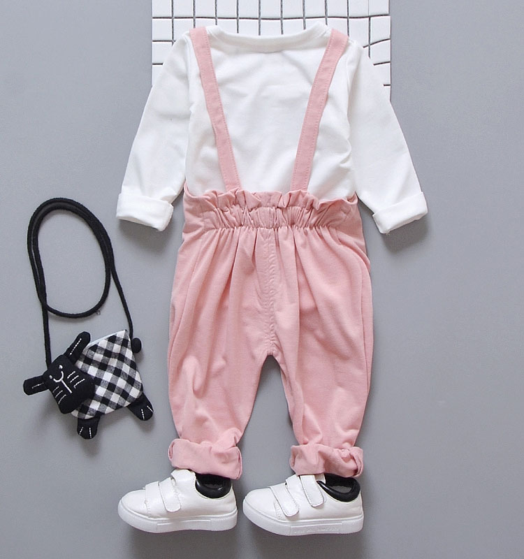 newborn baby girls clothes sets fashion suit T-shirt + pants suit baby girls outside wear  sports suit clothing sets