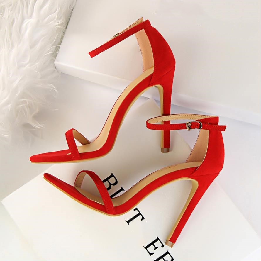 Women Open Toe Ankle Strap Stiletto Heel Dress Sandals Elegant Wedding Party Shoes Pumps High Heel 10cm 8cm Women Open Toe Ankle Strap Stiletto Heel Dress Sandals Elegant Wedding Party Shoes Pumps High Heel 10cm 8cm
