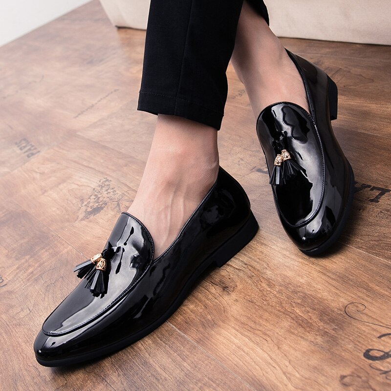 Men's Shoes Casual Loafers Slip-on Shoes Man outdoor fashion moccasins breathable Youth Light Driving Platform Shoes men