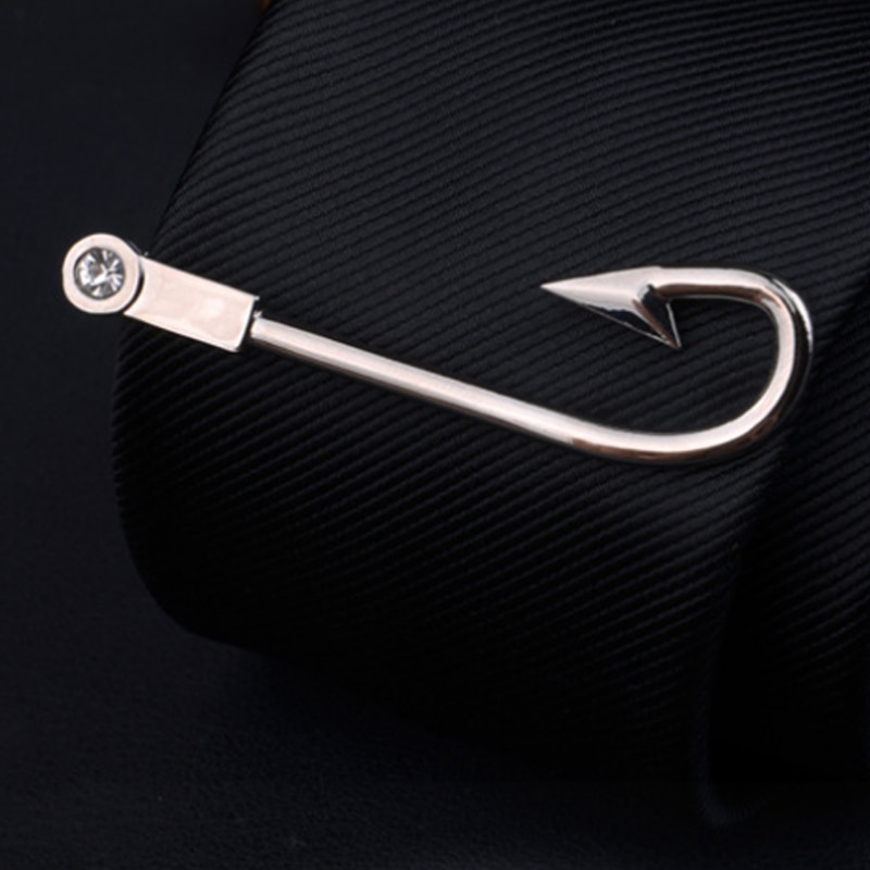 Fashion Tie Clips Men's Metal Necktie Bar Crystal Formal Shirt Wedding Ceremony Gold Tie Clip Men's Party Gifts