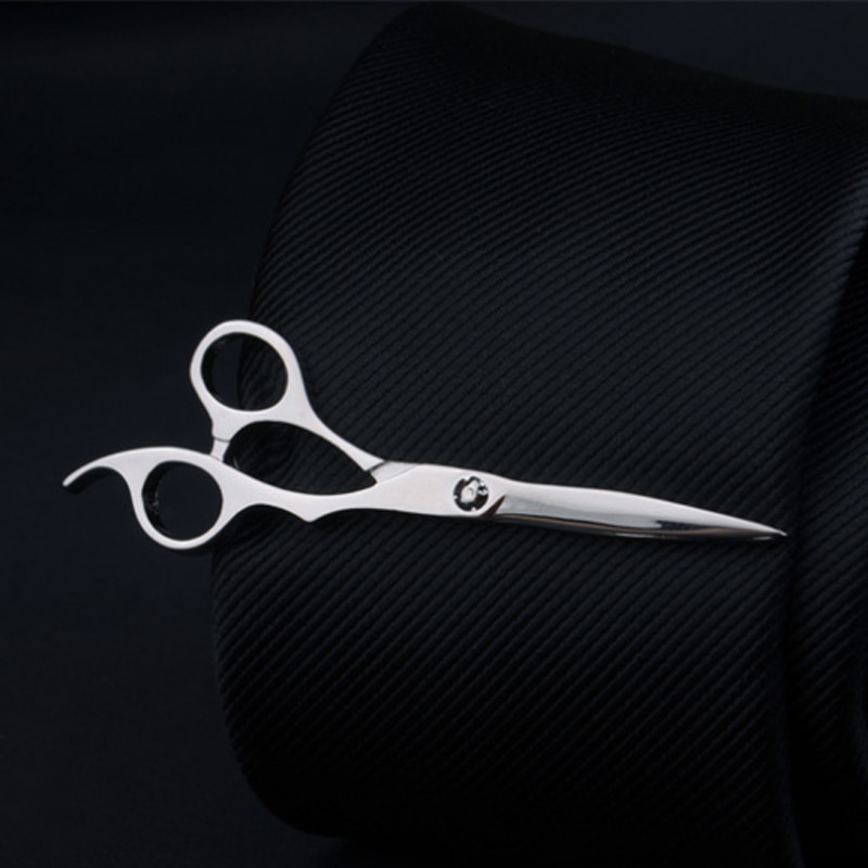 Fashion Tie Clips Men's Metal Necktie Bar Crystal Formal Shirt Wedding Ceremony Gold Tie Clip Men's Party Gifts