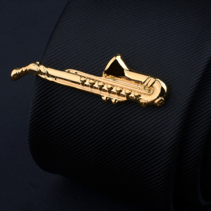 Fashion Tie Clips Men's Metal Necktie Bar Crystal Formal Shirt Wedding Ceremony Gold Tie Clip Men's Party Gifts