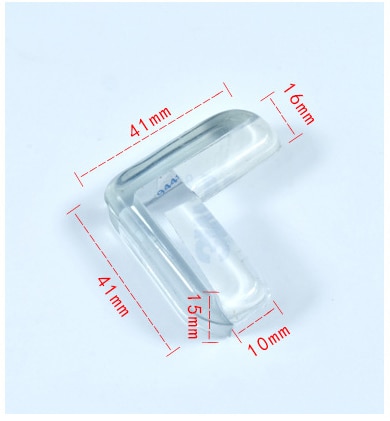 4PCS Child Baby Silicone Safety Protector Table Corner Protection Children Anticollision Edge Corners Guards Cover for Kids