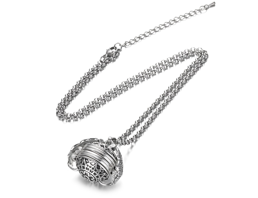 Magic 4 Photo Pendant Memory Floating Locket Necklace Angel Wings Flash Box Fashion Album Box Necklaces for Women VA-2017