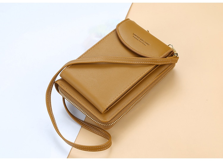Shoulder Bag for Women Small Crossbody Bags Ladies Pu Leather Mini Handbags Phone Pocket Female Purse Wallet