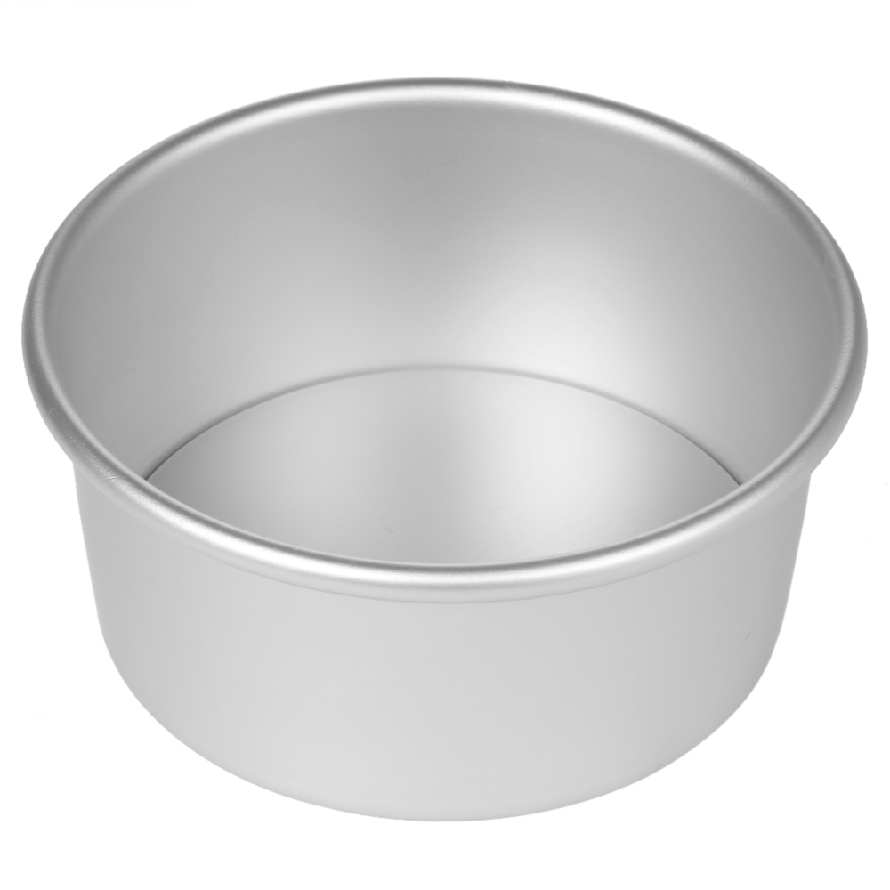 1/5pcs Cake Mould patisserie cake Aluminum Alloy Round Pudding Cheesecake Mold Set with Removable Bottom Chiffon Cake Baking Pan