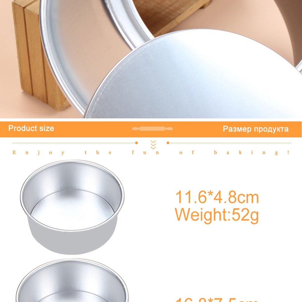 3 Tiered Round Cake Mold Set Aluminum Alloy Cake Pan Set Non Stick Baking Pans 4/6/8 inch Cakes Mould Removable Bottom 386 3 Tiered Round Cake Mold Set Aluminum Alloy Cake Pan Set Non Stick Baking Pans 4/6/8 inch Cakes Mould Removable Bottom 386