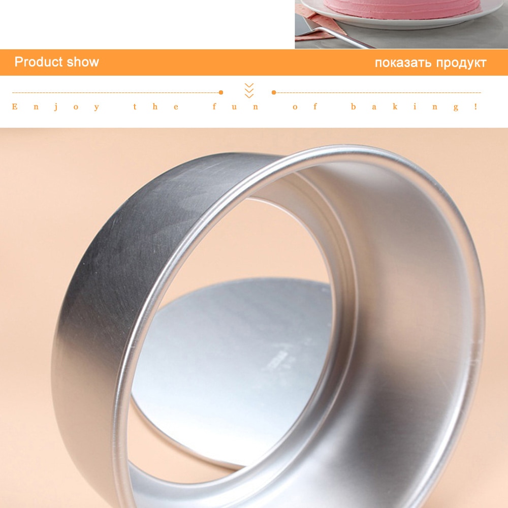 3 Tiered Round Cake Mold Set Aluminum Alloy Cake Pan Set Non Stick Baking Pans 4/6/8 inch Cakes Mould Removable Bottom 386 3 Tiered Round Cake Mold Set Aluminum Alloy Cake Pan Set Non Stick Baking Pans 4/6/8 inch Cakes Mould Removable Bottom 386