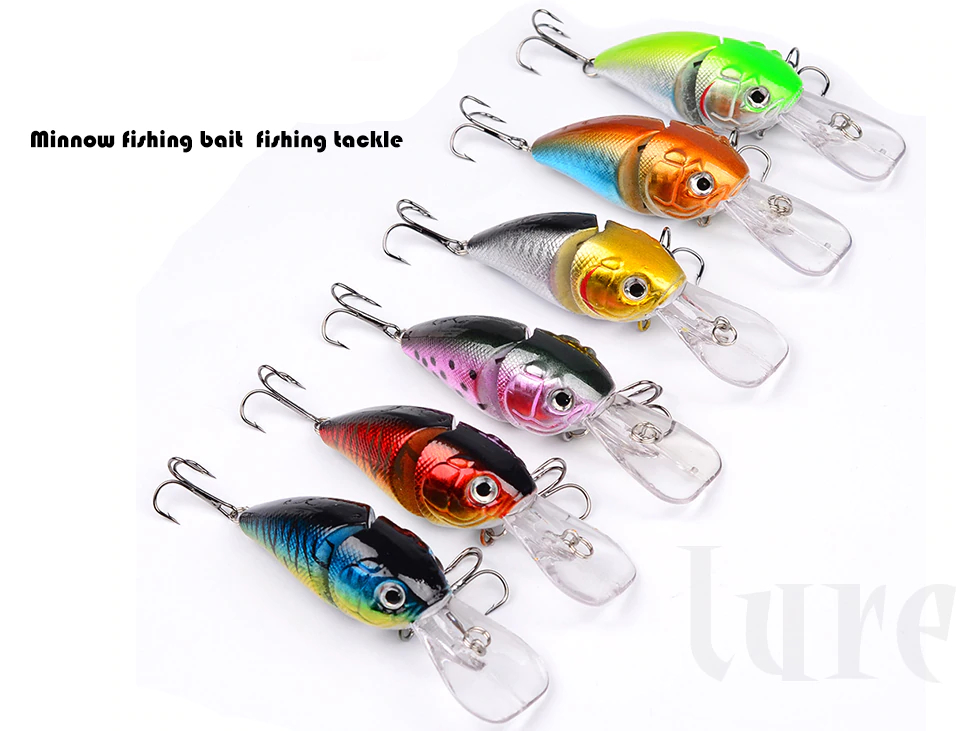 1PCS Crank Bait 8.5cm 14.15g Swim Fish Fishing Lure Artificial Hard Topwater Lures