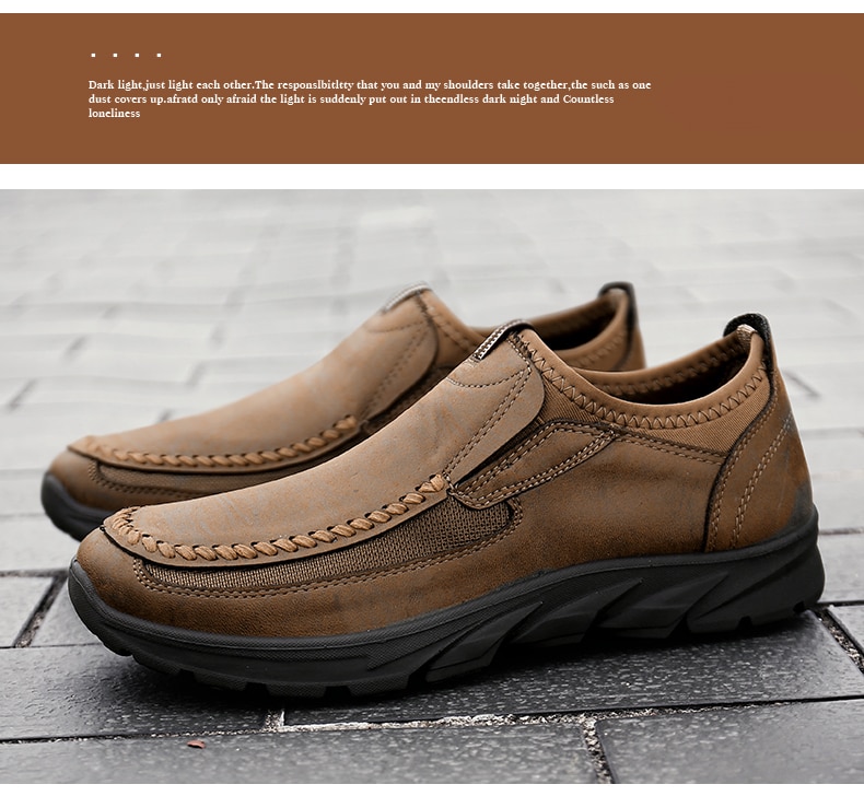 Men Casual Shoes Loafers Sneakers 2020 New Fashion Handmade Retro Leisure Loafers Shoes Zapatos Casuales Hombres Men Shoes