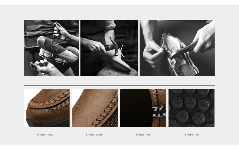 Men Casual Shoes Loafers Sneakers 2020 New Fashion Handmade Retro Leisure Loafers Shoes Zapatos Casuales Hombres Men Shoes