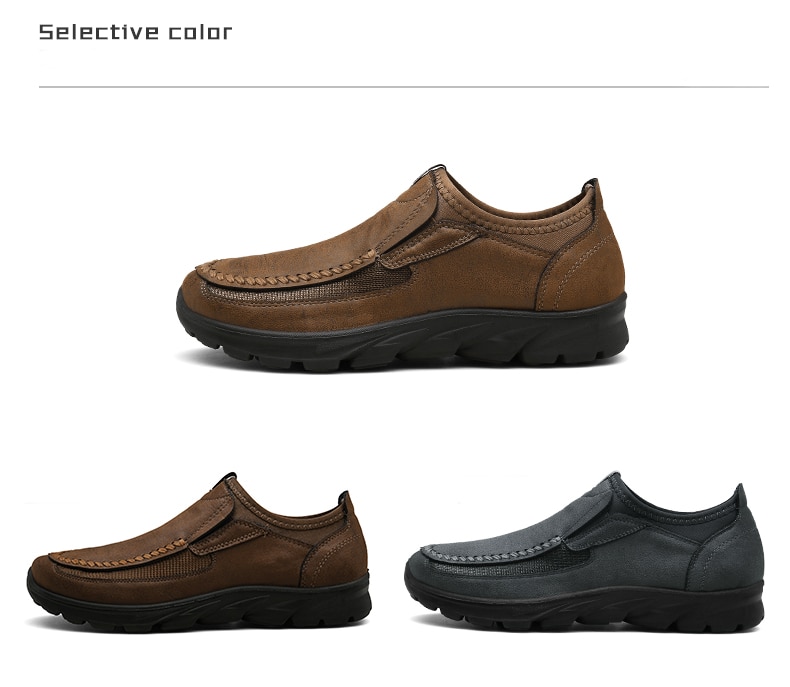 Men Casual Shoes Loafers Sneakers 2020 New Fashion Handmade Retro Leisure Loafers Shoes Zapatos Casuales Hombres Men Shoes