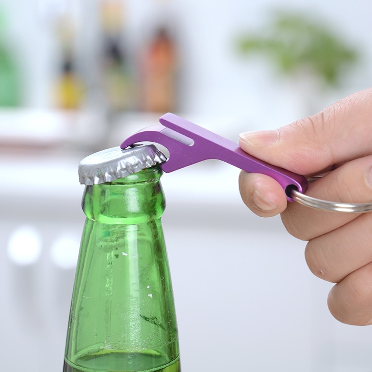 Personalized Beer Bottle Opener Keychain Custom Engraved Key Chain Wedding Favors and Gifts Keepsake Keyring Key Ring with LOGO