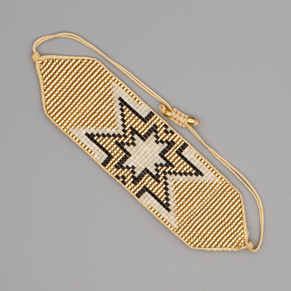 Miyuki Bracelet Jewelry Ladies Mexican Style Fashion 2021 Star Pulseras Femme Handmade Beadwork Jewellery Wrap Bracelets