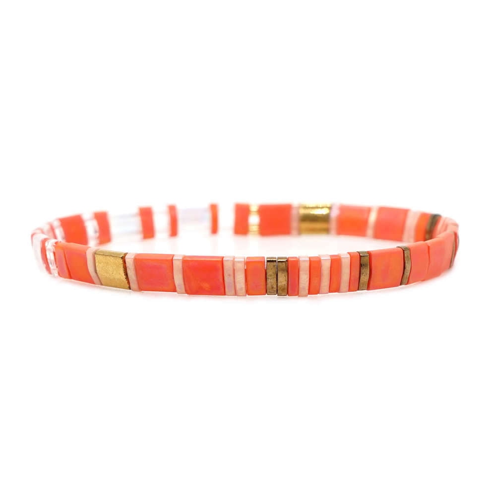 Miyuki Bracelet For Women Tila Beads Rainbow Bracelets Gift Boho Summer Pulseras Mujer Moda Glass Bead Jewelry wholesale