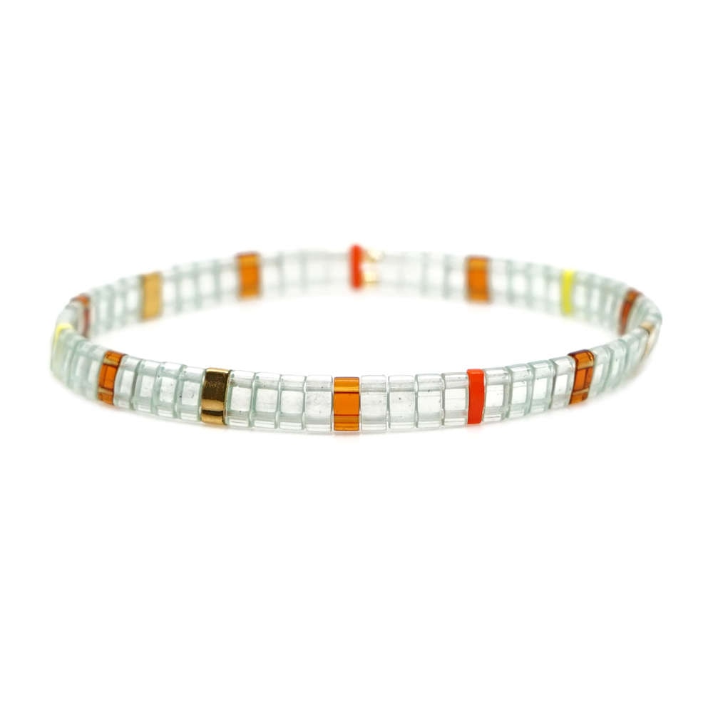 Miyuki Bracelet For Women Tila Beads Rainbow Bracelets Gift Boho Summer Pulseras Mujer Moda Glass Bead Jewelry wholesale