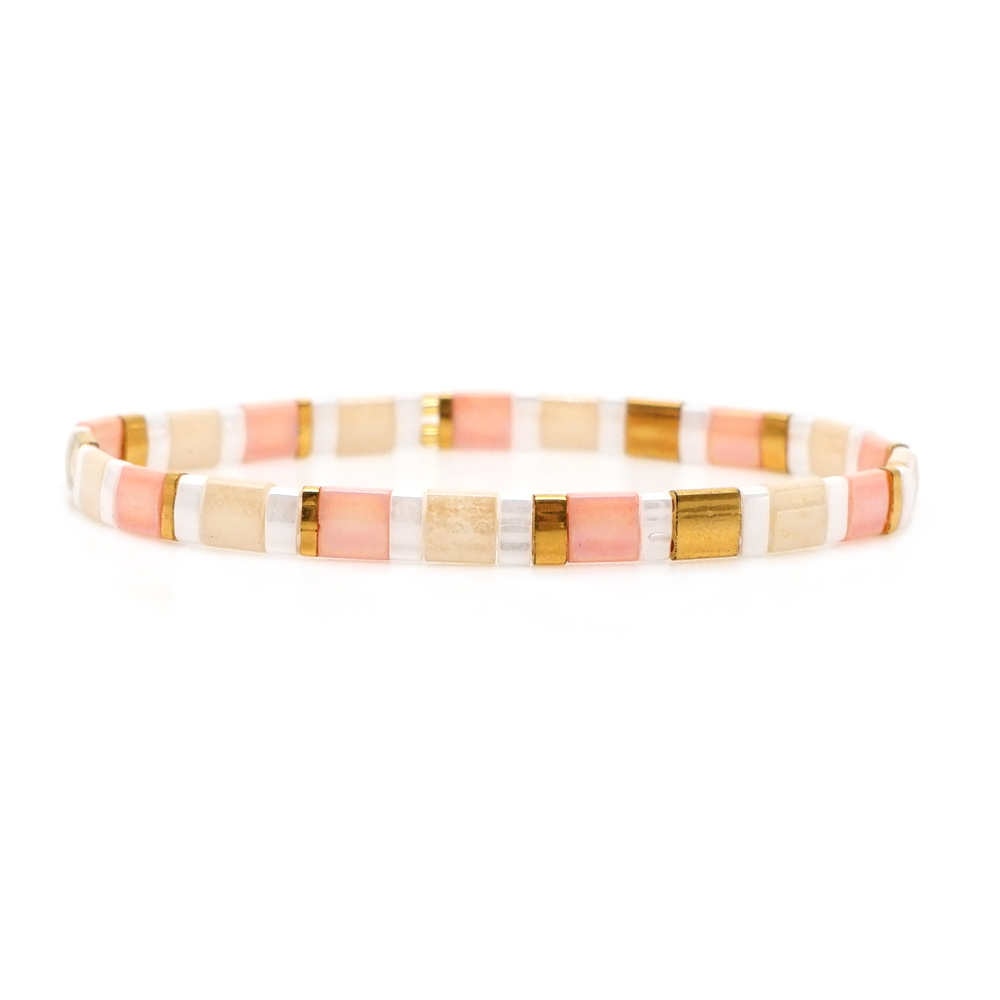 Miyuki Bracelet For Women Tila Beads Rainbow Bracelets Gift Boho Summer Pulseras Mujer Moda Glass Bead Jewelry wholesale