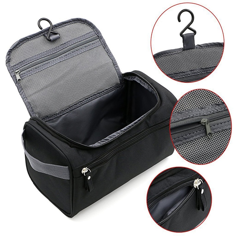 Large Capacity Travel Wash Bag Organizer Hanging Mens Toiletry Shave Bag Waterproof Women Makeup Cosmetic Bag Neceser Maquillage