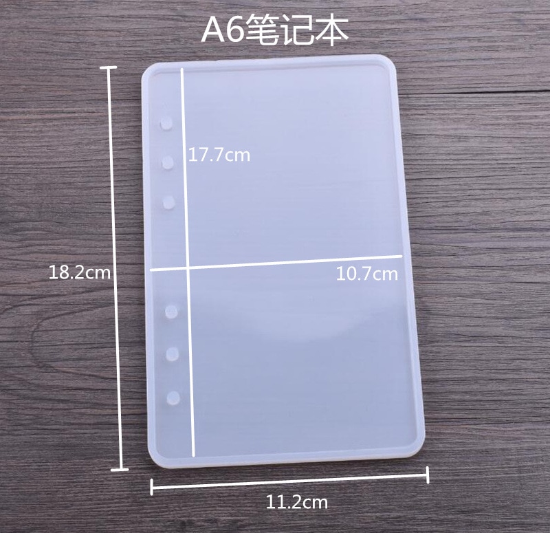 A 5/6/7 Notebook cover Silicone Mold for jewelry Resin Silicone Mould handmade DIY epoxy resin molds