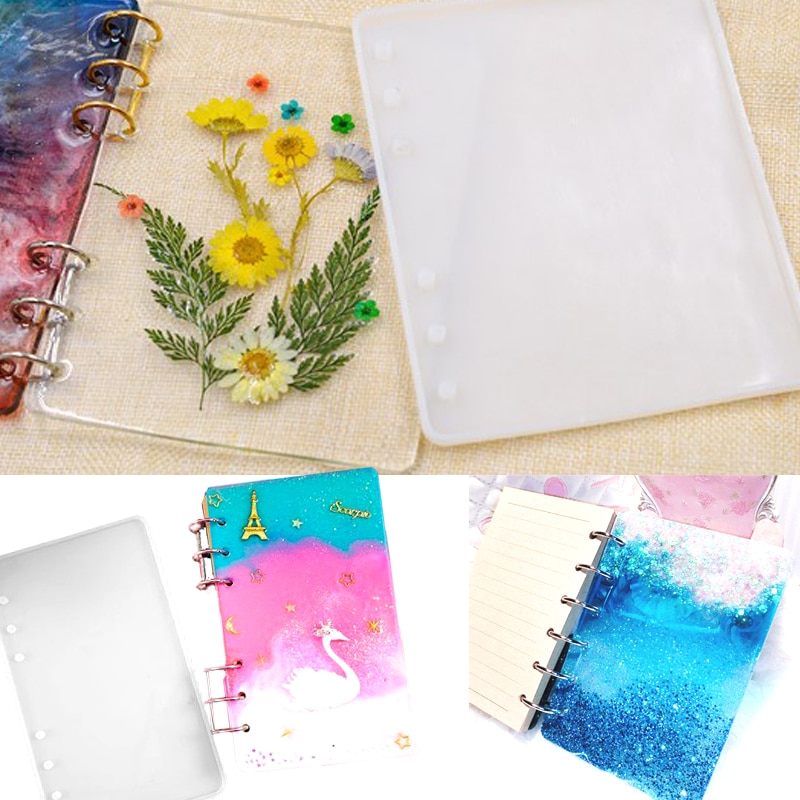 A 5/6/7 Notebook cover Silicone Mold for jewelry Resin Silicone Mould handmade DIY epoxy resin molds