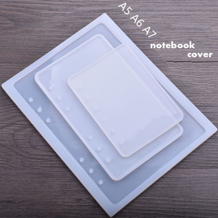 A 5/6/7 Notebook cover Silicone Mold for jewelry Resin Silicone Mould handmade DIY epoxy resin molds