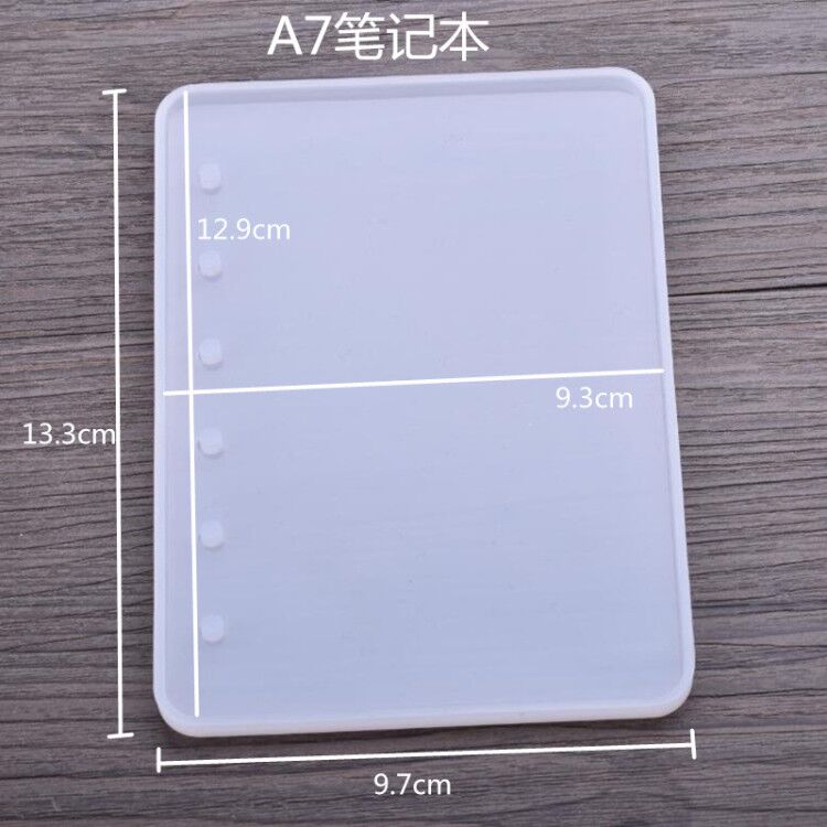 A 5/6/7 Notebook cover Silicone Mold for jewelry Resin Silicone Mould handmade DIY epoxy resin molds