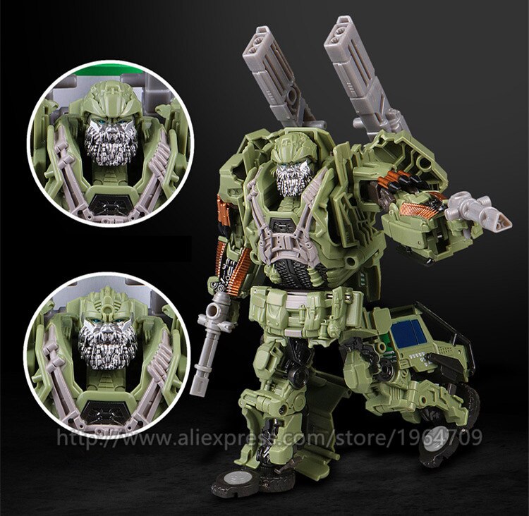 Transformation Toys For Children Movie 5 Series Plastic ABS + Alloy Anime Action Figure Model Robot Car Boy Kids Gift