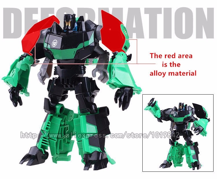 Transformation Toys For Children Movie 5 Series Plastic ABS + Alloy Anime Action Figure Model Robot Car Boy Kids Gift