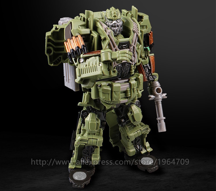 Transformation Toys For Children Movie 5 Series Plastic ABS + Alloy Anime Action Figure Model Robot Car Boy Kids Gift