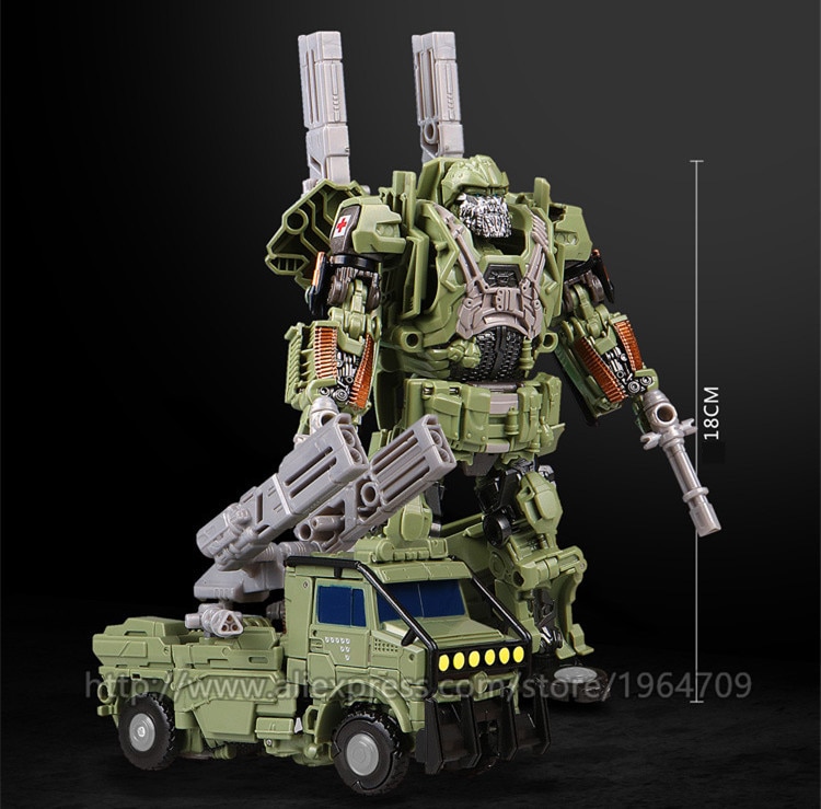 Transformation Toys For Children Movie 5 Series Plastic ABS + Alloy Anime Action Figure Model Robot Car Boy Kids Gift