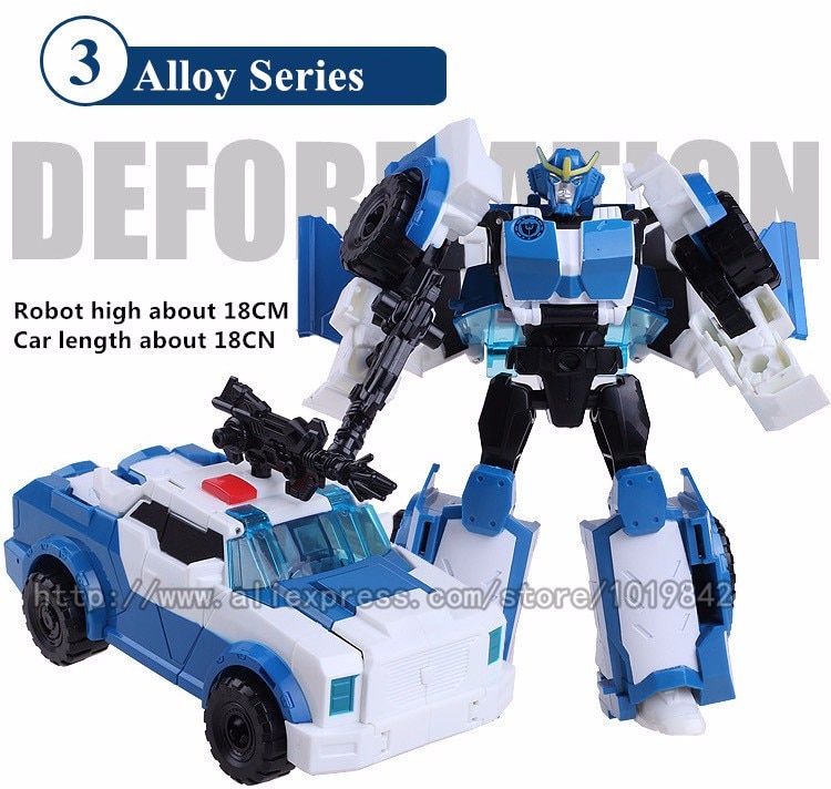 Transformation Toys For Children Movie 5 Series Plastic ABS + Alloy Anime Action Figure Model Robot Car Boy Kids Gift