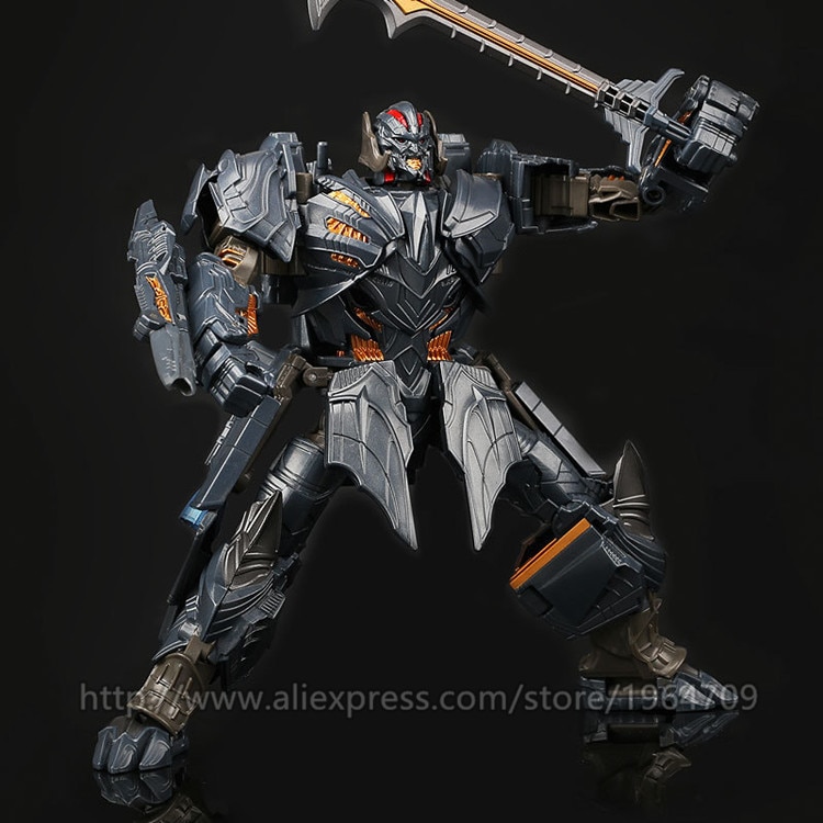 Transformation Toys For Children Movie 5 Series Plastic ABS + Alloy Anime Action Figure Model Robot Car Boy Kids Gift