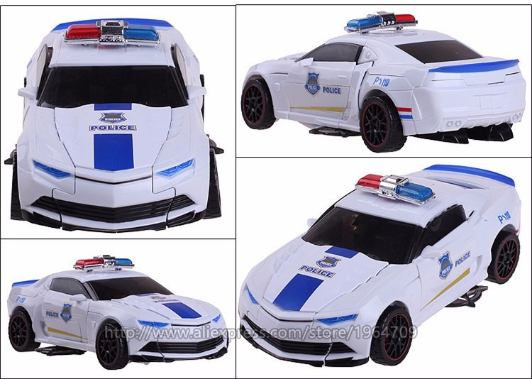 Transformation Toys For Children Movie 5 Series Plastic ABS + Alloy Anime Action Figure Model Robot Car Boy Kids Gift