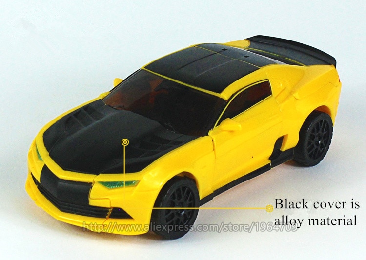 Transformation Toys For Children Movie 5 Series Plastic ABS + Alloy Anime Action Figure Model Robot Car Boy Kids Gift