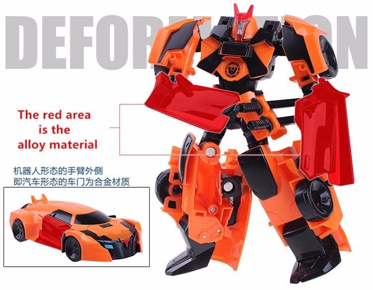 Transformation Toys For Children Movie 5 Series Plastic ABS + Alloy Anime Action Figure Model Robot Car Boy Kids Gift