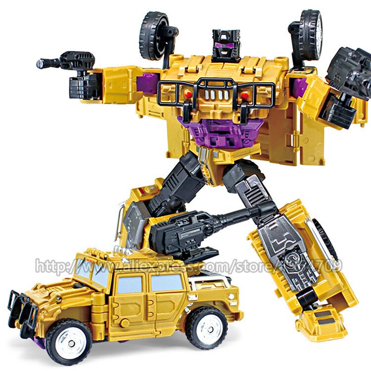 Transformation Toys For Children Movie 5 Series Plastic ABS + Alloy Anime Action Figure Model Robot Car Boy Kids Gift