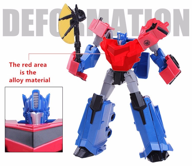 Transformation Toys For Children Movie 5 Series Plastic ABS + Alloy Anime Action Figure Model Robot Car Boy Kids Gift