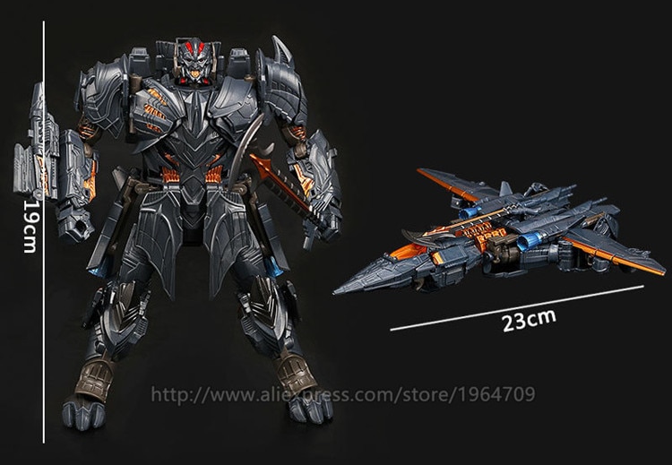 Transformation Toys For Children Movie 5 Series Plastic ABS + Alloy Anime Action Figure Model Robot Car Boy Kids Gift