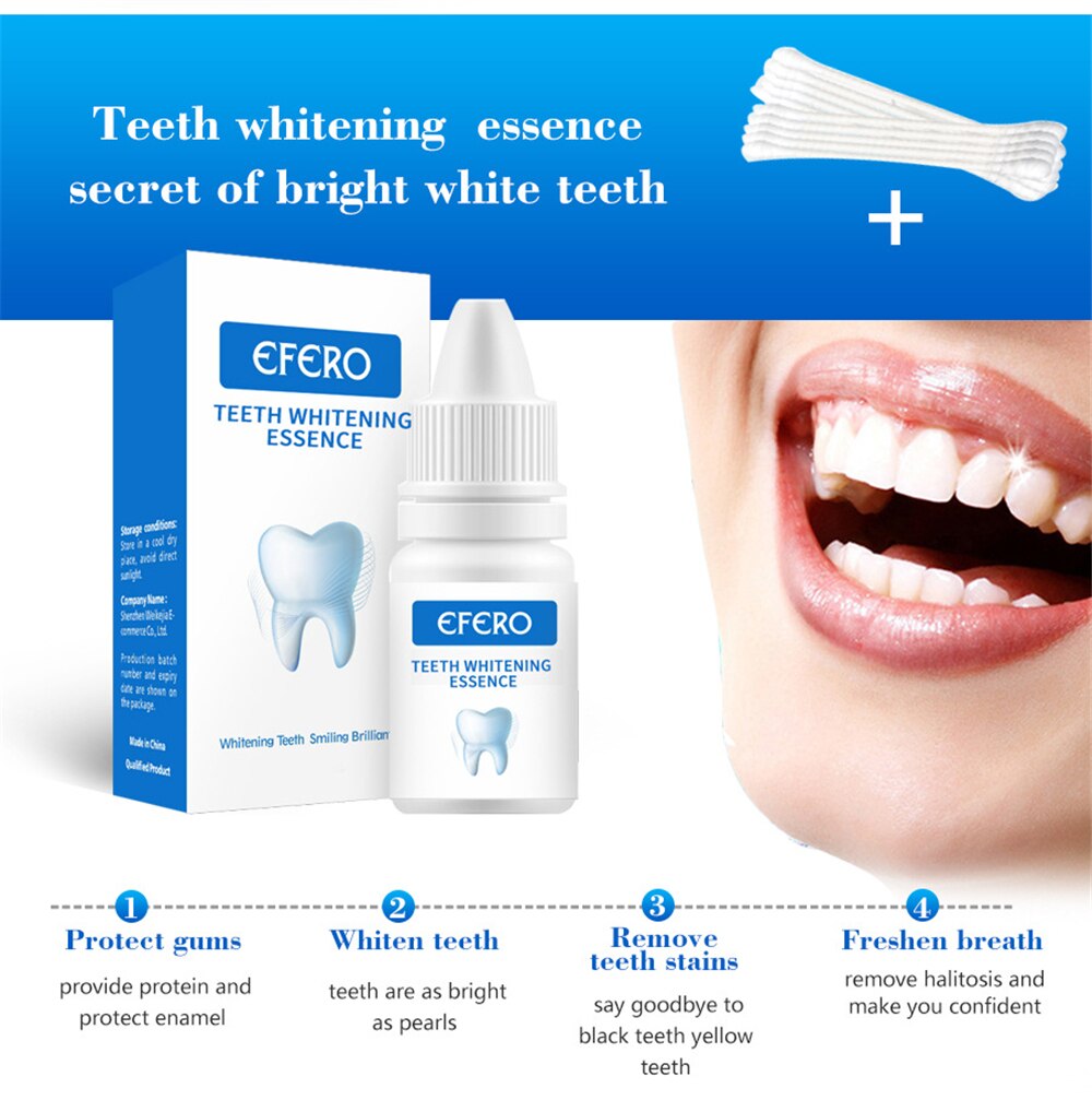 Teeth Whitening Serum Gel Dental Oral Hygiene Effective Remove Stains Plaque Teeth Cleaning Essence Dental Care Toothpaste