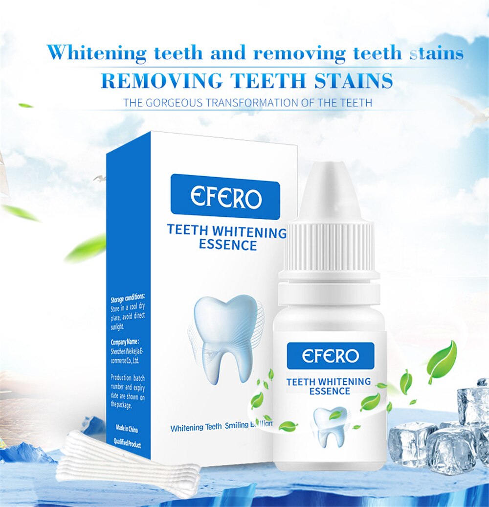 Teeth Whitening Serum Gel Dental Oral Hygiene Effective Remove Stains Plaque Teeth Cleaning Essence Dental Care Toothpaste