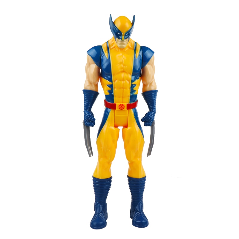 30cm Marvel Super Heroes Avengers Endgame Thanos Hulk Captain America Thor Wolverine Venom Action Figure Toys Doll for Kid Boy