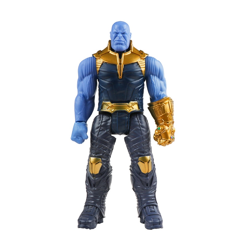 30cm Marvel Super Heroes Avengers Endgame Thanos Hulk Captain America Thor Wolverine Venom Action Figure Toys Doll for Kid Boy