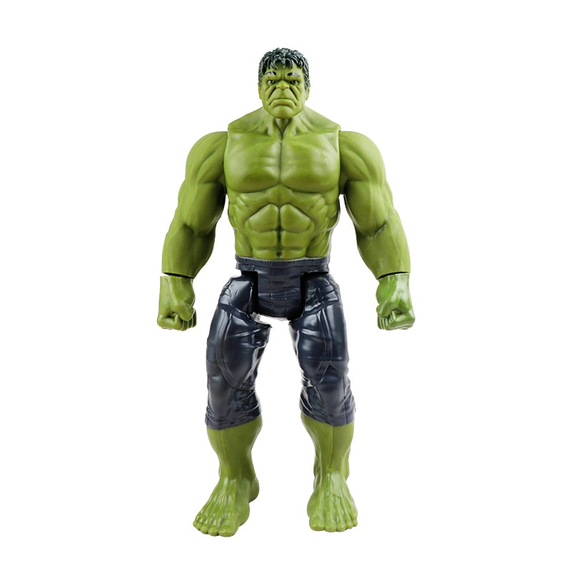 30cm Marvel Super Heroes Avengers Endgame Thanos Hulk Captain America Thor Wolverine Venom Action Figure Toys Doll for Kid Boy