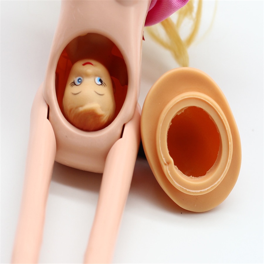 Real Pregnant Doll Set/Fashion Family 5 People Dolls Suits 1 Mom/1 Dad/ Two baby/1 Baby Carriage for Girl Bjd doll Kid Gift Toys