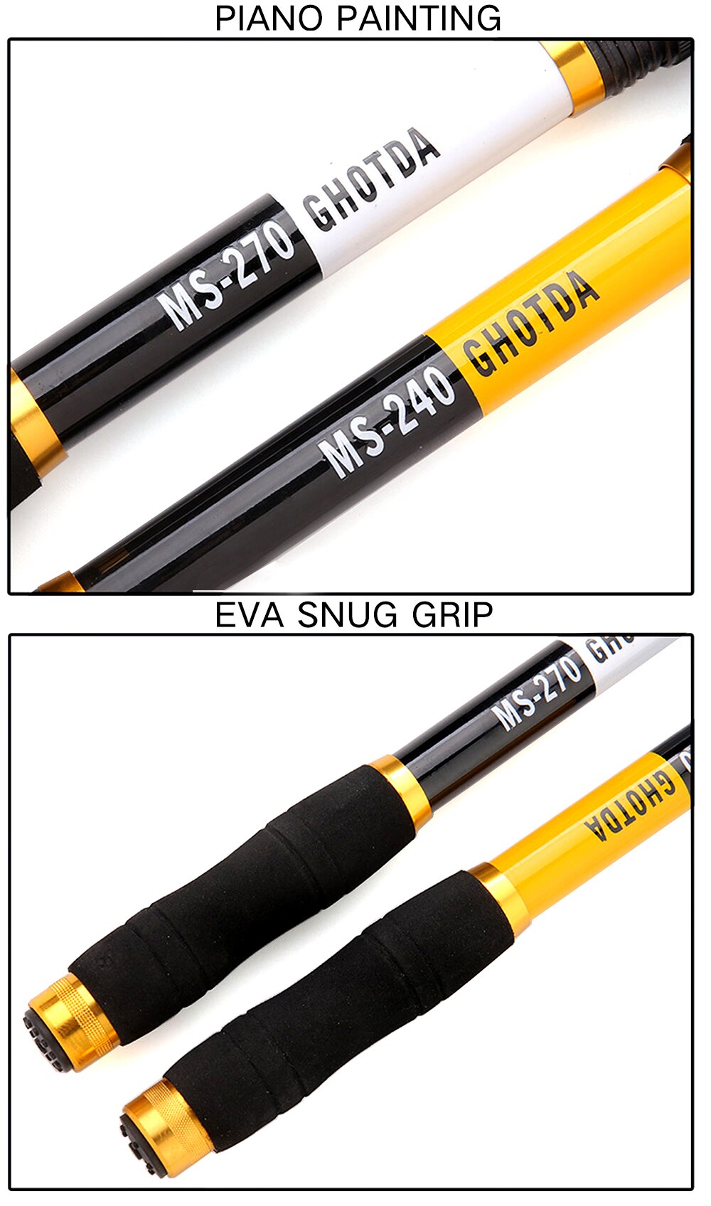 2.1M -3.6M Carp Fishing Rod feeder Hard Carbon Fiber Telescopic Fishing Rod Fishing Pole