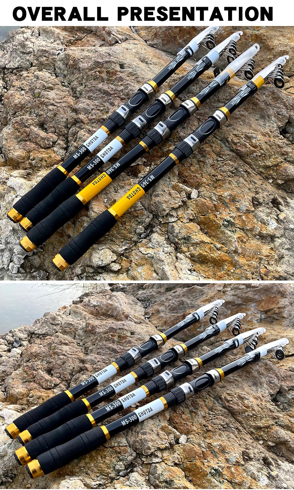 2.1M -3.6M Carp Fishing Rod feeder Hard Carbon Fiber Telescopic Fishing Rod Fishing Pole