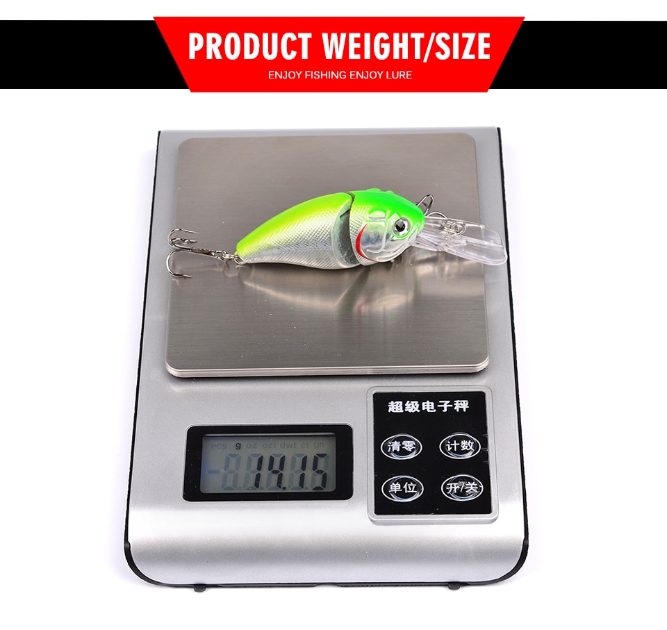 1PCS Crank Bait 8.5cm 14.15g Swim Fish Fishing Lure Artificial Hard Topwater Lures