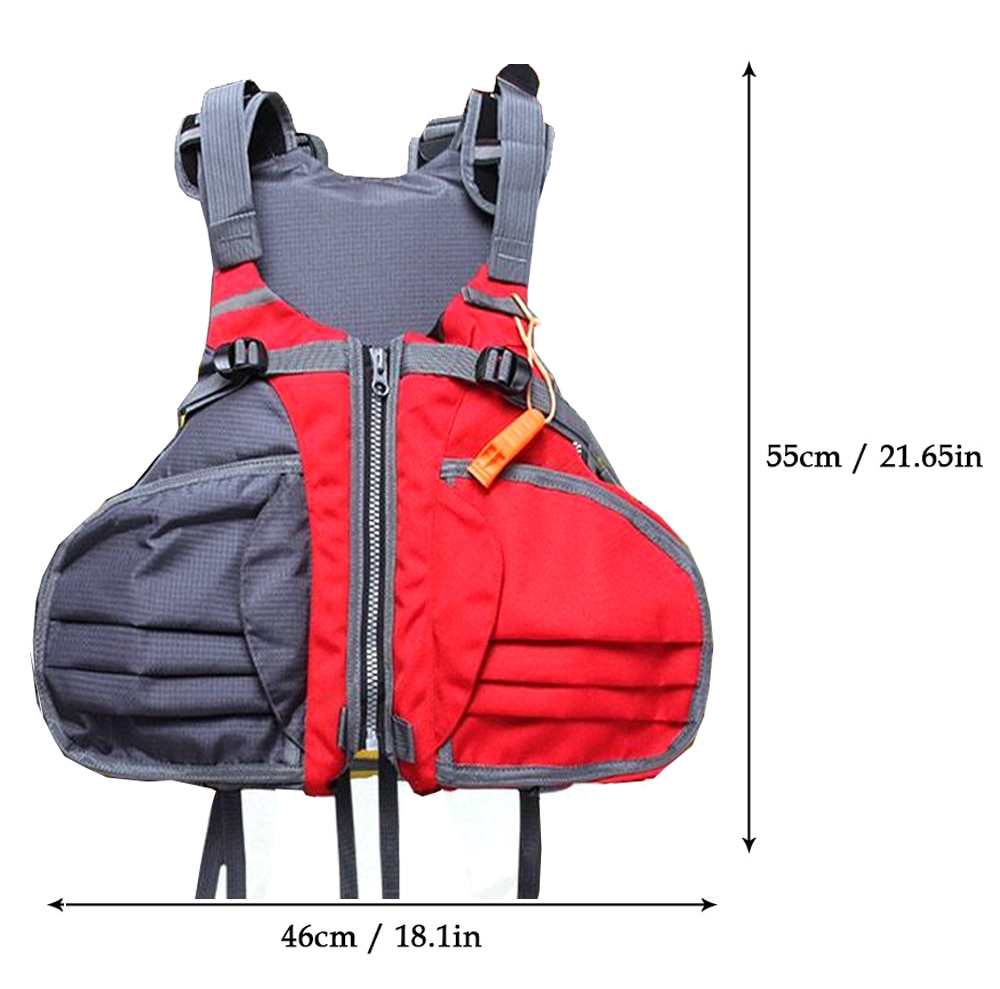 Fishing Vest Life Safety Jacket Swimming Boat Fishing Sports Waistcoat Vest